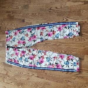(XL) P.J. Salvage Floral Harem Style Pajama Pants Comfortable Sleepwear